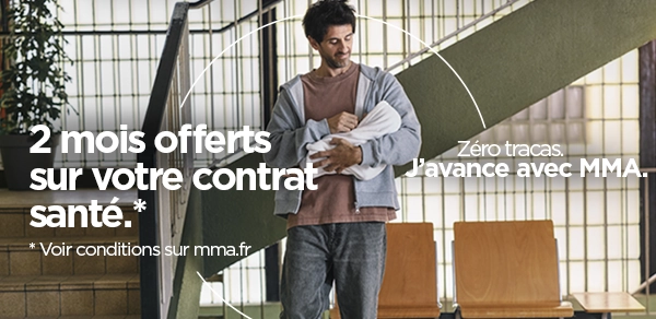 Du 31 mars et le 31 octobre 2025, - 15% sur la première cotisation annuelle de vos assurances santé et capital décès MMA.